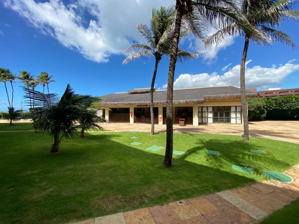 Apartamento Resort Ao Lado Do Parque Aquatico Porto Das Dunas - Pe Na Areia- Terreo Aquiraz Dış mekan fotoğraf