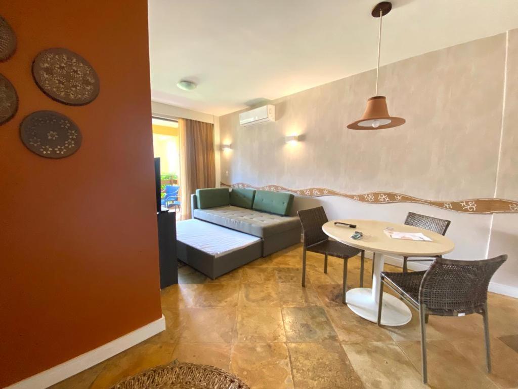 Apartamento Resort Ao Lado Do Parque Aquatico Porto Das Dunas - Pe Na Areia- Terreo Aquiraz Dış mekan fotoğraf
